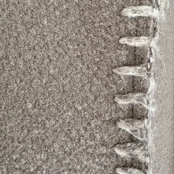 Garnet Hill boiled wool asymmetrical jacket - Picture 6 of 9